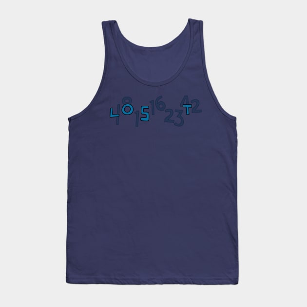 the numbers Tank Top by halfabubble